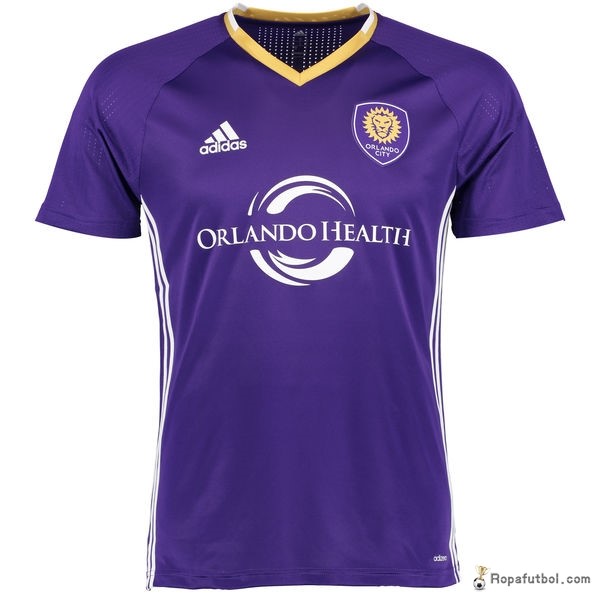 Camiseta Orlando City Replica Primera Ropa 2016/17 Purpura